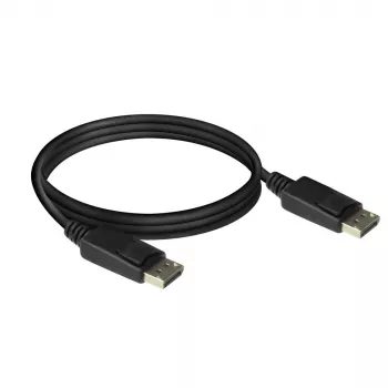 ACT 3 metrin DisplayPort-kaapeli uros - uros, 3 m, DisplayPort, DisplayPort, uros, uros, 3840 x 2160 pikseliä
