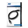 ACT 2 metrin DisplayPort 1.4 8K -liitäntäkaapeli uros - uros