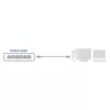 ACT musta 2,0 m U/UTP CAT6 -verkkokaapeli RJ45-liittimillä