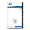 Modulaarinen RJ-45-liitinyhdistin ACT AC4105 valkoinen liitäntä 1 RJ-45 liitäntä 2 RJ-45