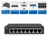 Hallitsematon kytkin ACT AC4418 8 porttia Gigabit Ethernet 10/100/1000