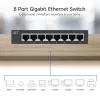 Hallitsematon kytkin ACT AC4418 8 porttia Gigabit Ethernet 10/100/1000