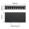 Hallitsematon kytkin ACT AC4418 8 porttia Gigabit Ethernet 10/100/1000
