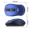 ACT AC5140 molempikätinen langaton hiiri, 1600 DPI, RF Wireless, sininen/musta