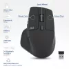 ACT langaton Multi-Connect-hiiri Bluetooth tai USB-A-vastaanotin, 2400 DPI hiljaisella klikkauksella, ympäristöystävällinen