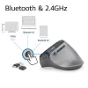 ACT langaton ergonominen hiiri Bluetoothilla ja USB-C/USB-A