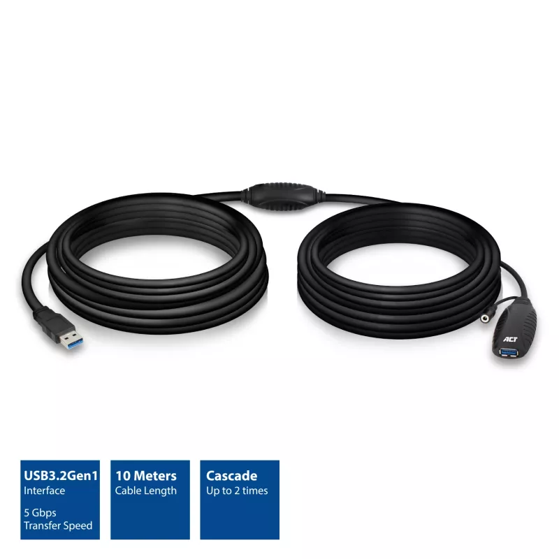 USB-vahvistin ACT AC6110 10 metriä