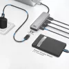 USB-keskitin ACT AC6125 3.2 Gen 1 Type-A 5000 Mbit/s harmaa