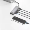 USB-keskitin ACT AC6125 3.2 Gen 1 Type-A 5000 Mbit/s harmaa