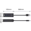 ACT AC6300 USB 3.2 Gen 1 -keskitin Type-A 5000 Mbit/s musta