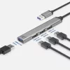 ACT AC6325 USB 3.2 Gen 1 Type-A -keskitin 5000 Mbit/s harmaa