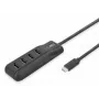 ACT AC6420 USB-keskitin USB 3.2 Gen 1 (3.1 Gen 1) Type-C 5000 Mbit/s musta