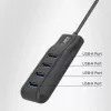ACT AC6420 USB-keskitin USB 3.2 Gen 1 (3.1 Gen 1) Type-C 5000 Mbit/s musta