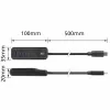 ACT AC6420 USB-keskitin USB 3.2 Gen 1 (3.1 Gen 1) Type-C 5000 Mbit/s musta