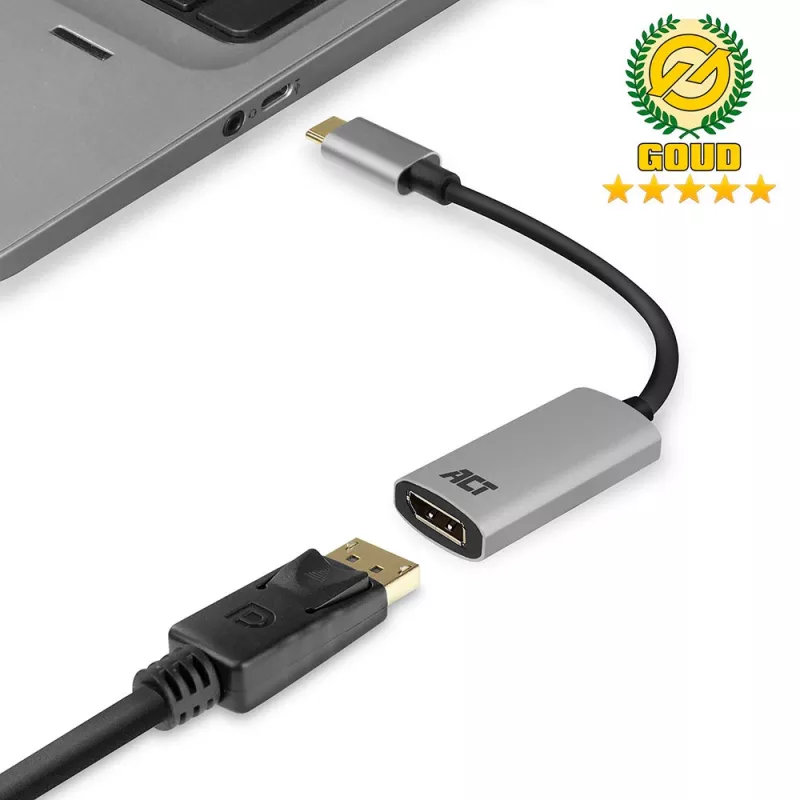 USB-C - DisplayPort-sovitin ACT AC7030