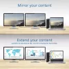 ACT universaali USB-C- tai USB-A-telakointiasema, 2 HDMI-näytölle, DisplayLink