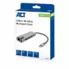 ACT USB-C 4K -telakointiasema 1 HDMI-näytölle, Ethernet, USB-A, PD-läpivienti