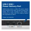 ACT universaali USB-C-telakointiasema 4K, 2 HDMI/DisplayPort-näytölle, DisplayLink, kompakti muotoilu