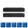 ACT USB-C-telakointiasema 4K, 2 HDMI- tai DisplayPort-näytölle, DisplayLink