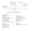 ACT USB-C-telakointiasema 4K, 2 HDMI- tai DisplayPort-näytölle, DisplayLink