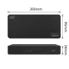ACT USB-C-telakointiasema 4K, 2 HDMI- tai DisplayPort-näytölle, DisplayLink