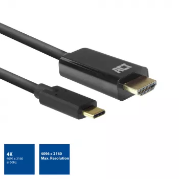 USB-C-HDMI-kaapeli ACT AC7315 2 m