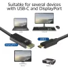 USB-C-DisplayPort-kaapeli ACT AC7325 2 m