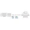 ACT USB 3.0 OTG -kaapeli USB-C-uros USB-A-naaras 0,2 m 5 Gbit/s