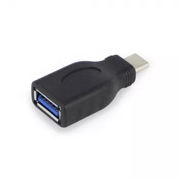 USB-C–USB-A-sovitin ACT AC7355 musta
