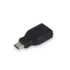USB-C–USB-A-sovitin ACT AC7355 musta