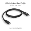 ACT USB 3.0 -kaapeli USB-C USB-IF-sertifioitu 1 m 5 Gbit/s