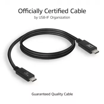 ACT USB 3.0 -kaapeli USB-C USB-IF-sertifioitu 2 m 5 Gbit/s