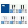 ACT USB 3.0 -kulmakaapeli USB-C 1 m 5 Gbit/s musta