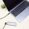 ACT USB 3.0 -kulmakaapeli USB-C 1 m 5 Gbit/s musta