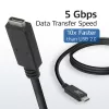 ACT USB 3.0 -jatkokaapeli USB-C 2 m 5 Gbit/s musta