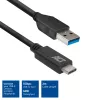 ACT USB 3.0 -kaapeli USB-A–USB-C 2 m 5 Gbit/s musta
