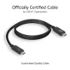 ACT USB4® 20 Gbps -kaapeli, USB-C, USB-IF-sertifioitu, 1 m