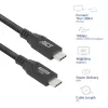 USB Type-C -kaapeli ACT AC7442 2 m 10 Gbit/s 60W musta