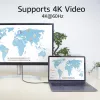 USB Type-C -kaapeli ACT AC7442 2 m 10 Gbit/s 60W musta
