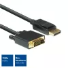 DisplayPort-DVI-sovitinkaapeli ACT AC7505 1,8 m