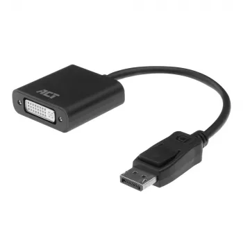 ACT DisplayPort-uros DVI-naaras -sovitin 0,15 m AC7510