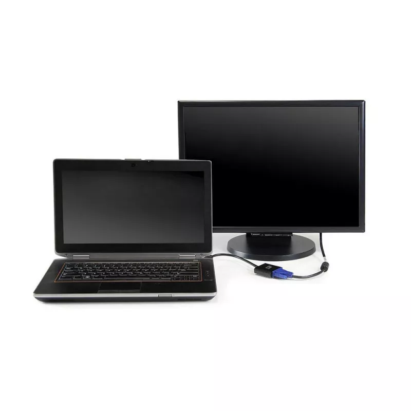 ACT 0,15 m, HDMI-A-uros VGA-naaras -sovitin, äänellä