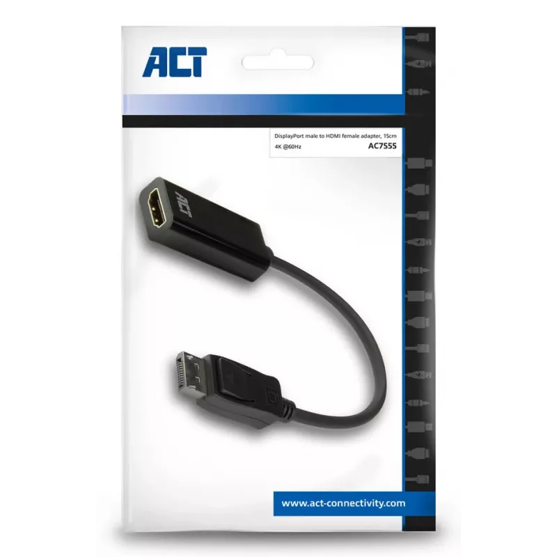 DisplayPort-HDMI-sovitin ACT AC7555