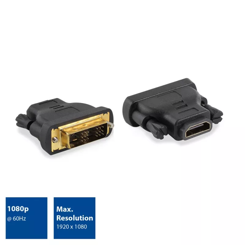 DVI-D-uros HDMI-A-naaras -sovitin ACT AC7565