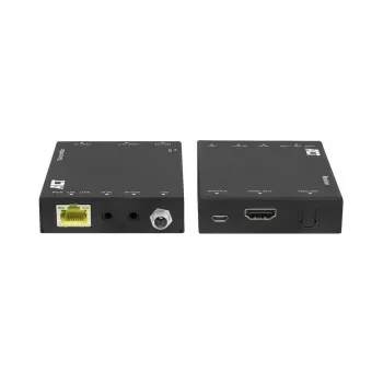 AV-lähetin ja -vastaanotin ACT 4K HDMI 2.0 -jatkosarja CAT6 UTP:n yli IR-tuella, 60 m