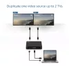 ACT AC7835 4K HDMI 1.4 -jakaja, 2 porttia, 4K@30Hz, USB-virralla