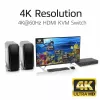 ACT 2-porttinen HDMI 4K@60Hz KVM-kytkin, USB 3.2 Gen1 (USB 3.0)