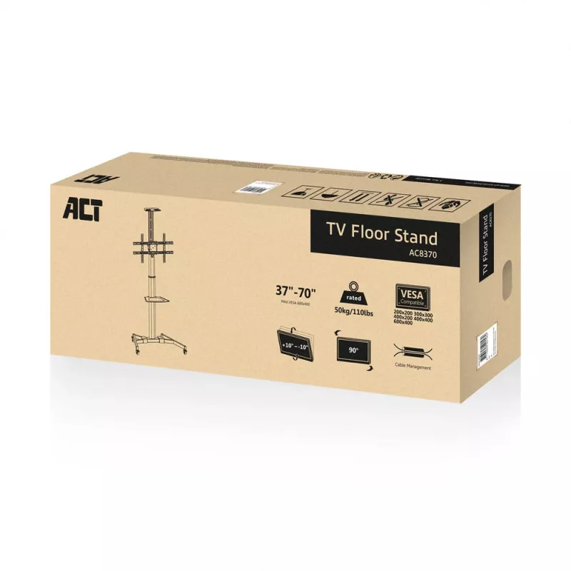 TV-teline ACT AC8370 musta 70
