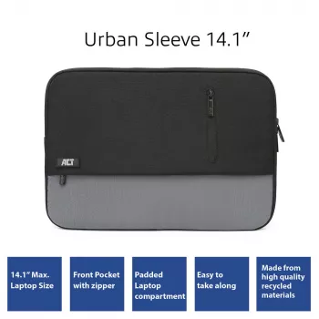 Sleeve-kotelo ACT Urban kannettavasuoja 14,1
