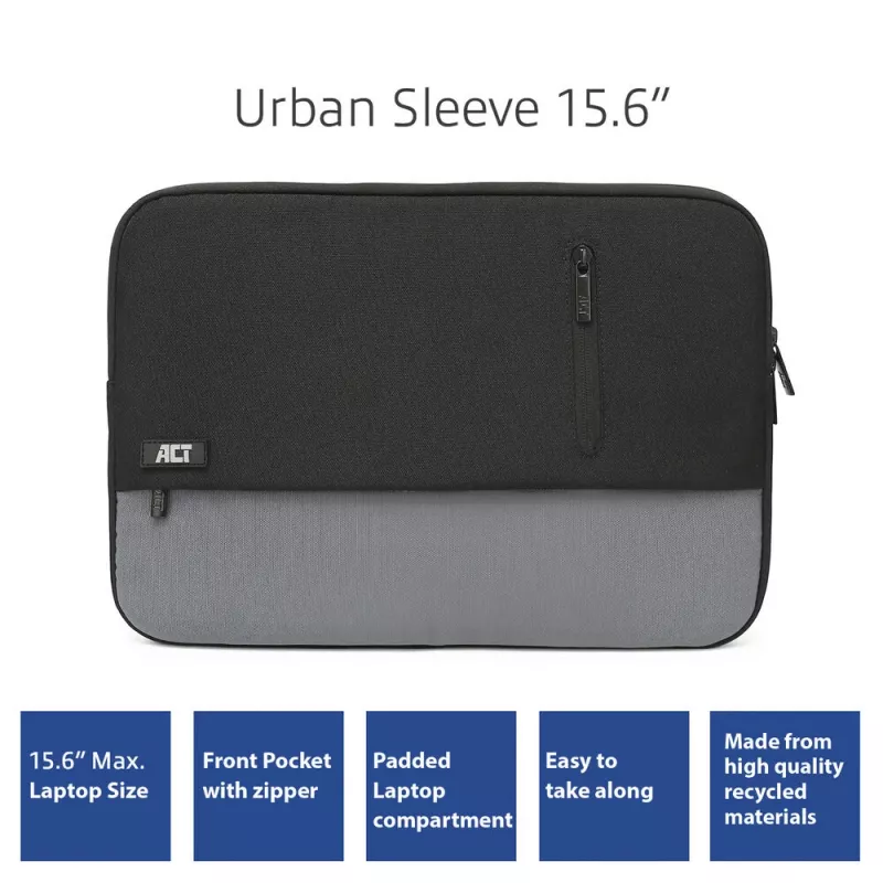 Kannettavasuoja ACT Urban 15,6 inch yksivärinen